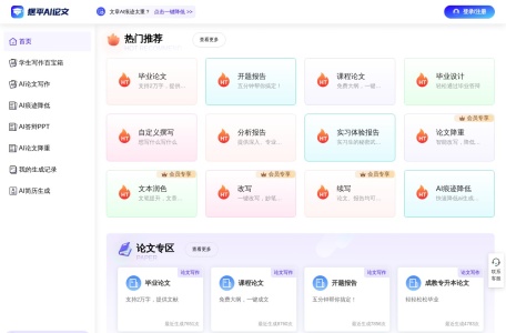 摆平AI论文写作