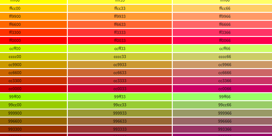 在线颜色代码工具